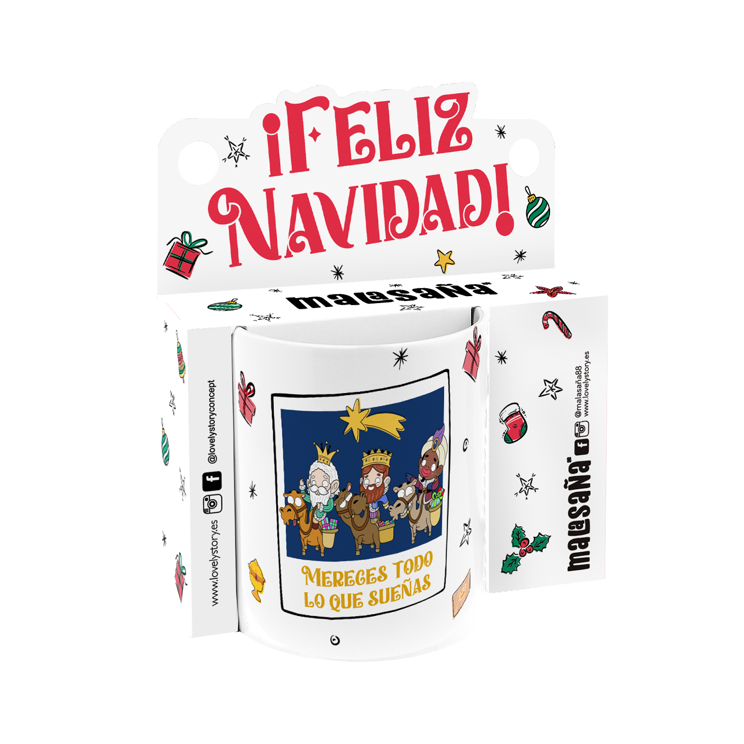 Taza 330 ml - Mereces todo lo que sueñas - Ice