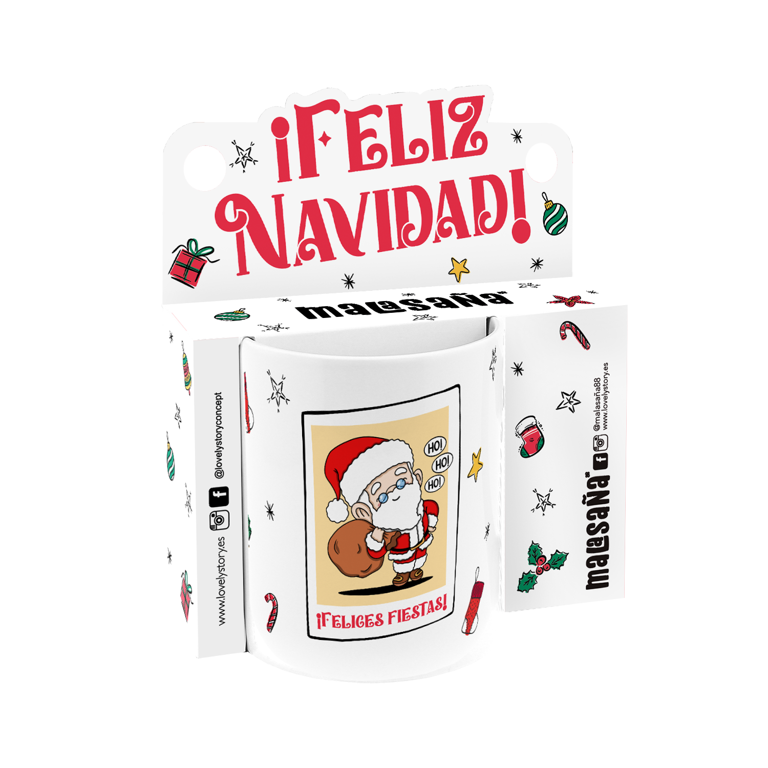 Taza 330 ml - ¡Felices fiestas! - Ice