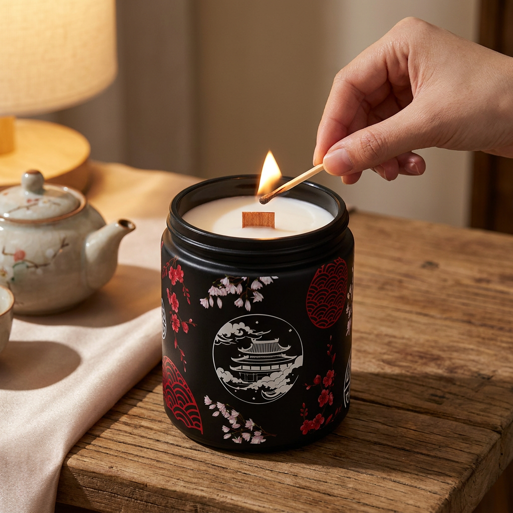 Vela aromática - Kyoto - Amaderado