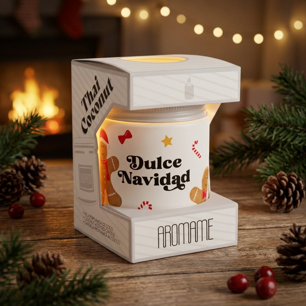 Vela Aromática – Navidad - Coco