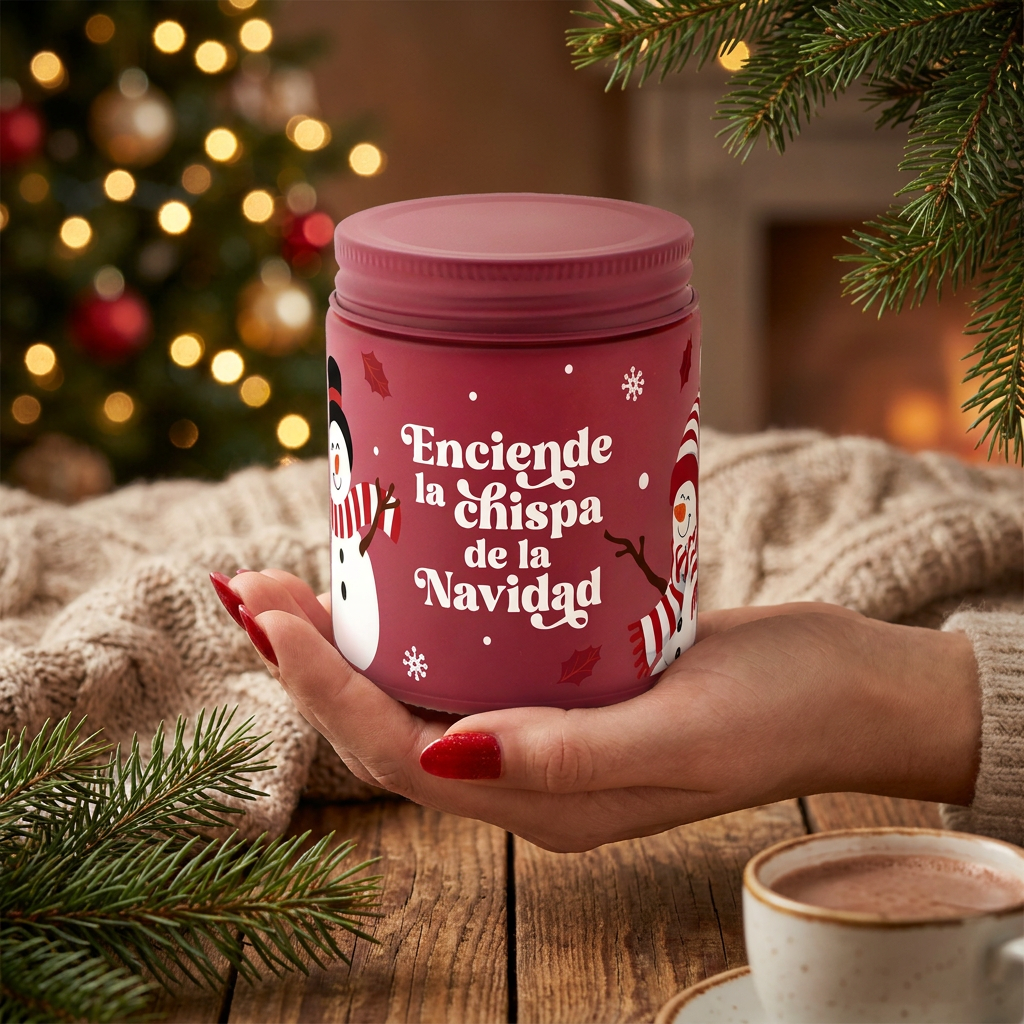 Vela Aromática – Navidad - Frutos Rojos