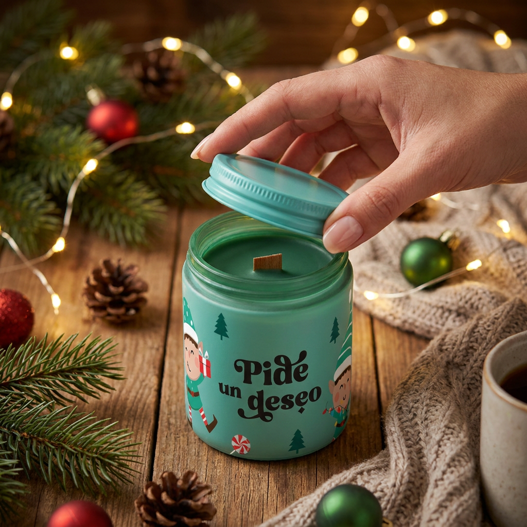 Vela Aromática – Navidad - Flores Tropicales