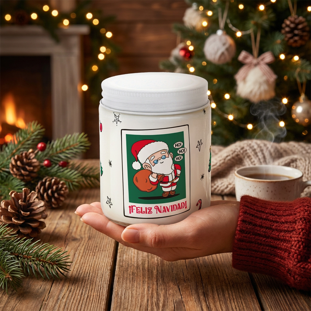 Vela aromática Coco - ¡Feliz Navidad! - Ice