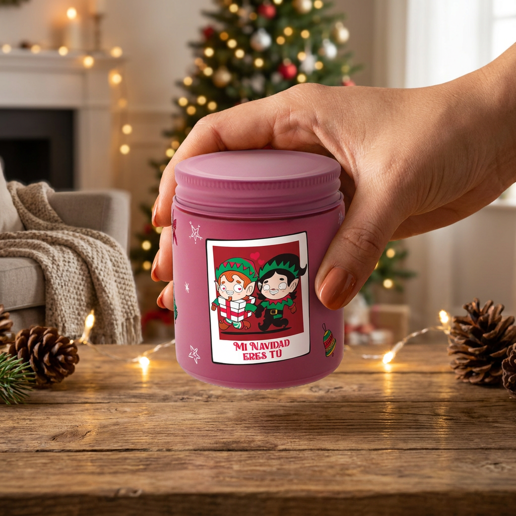 Vela aromática Frutos rojos - Mi Navidad eres tú - Red