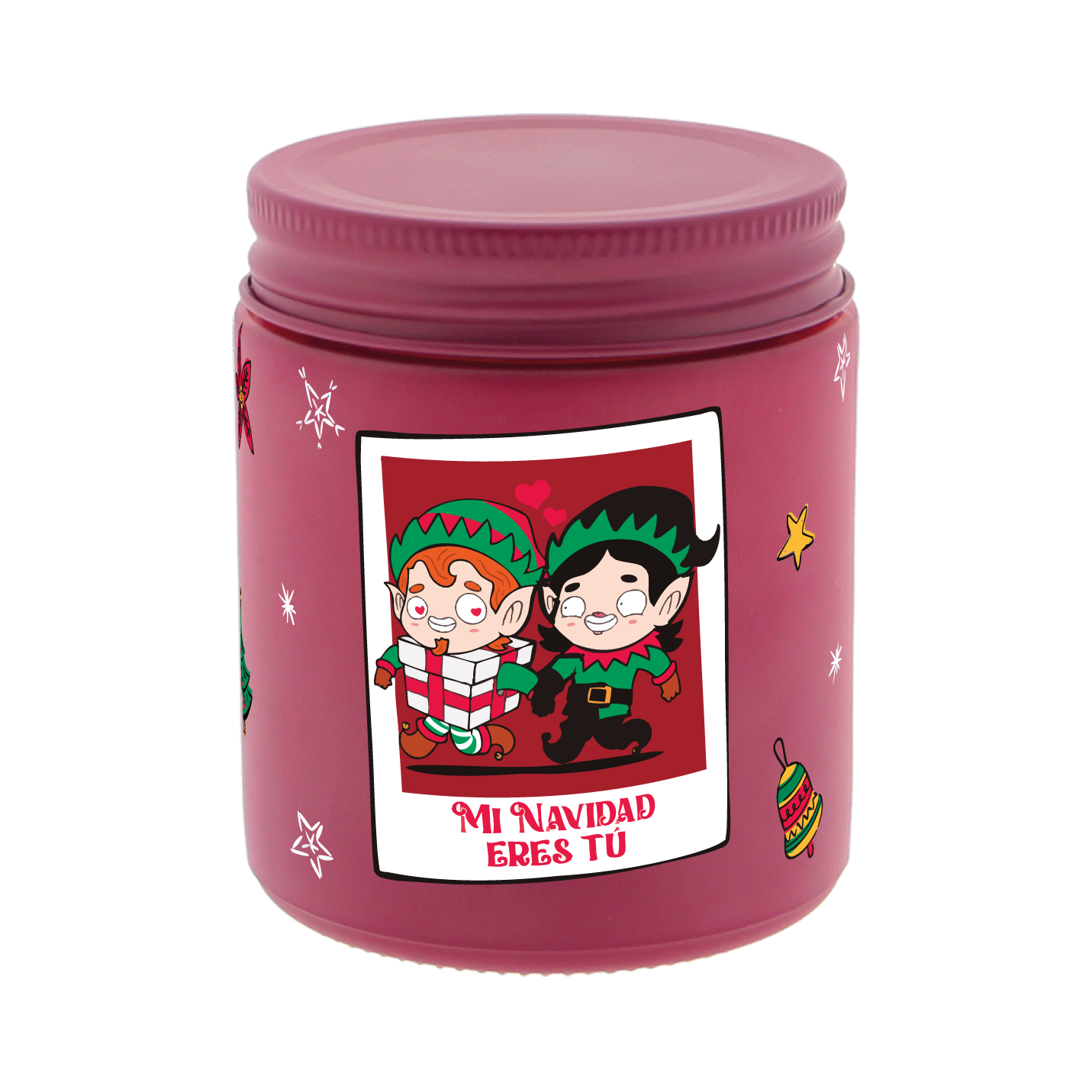 Vela aromática Frutos rojos - Mi Navidad eres tú - Red