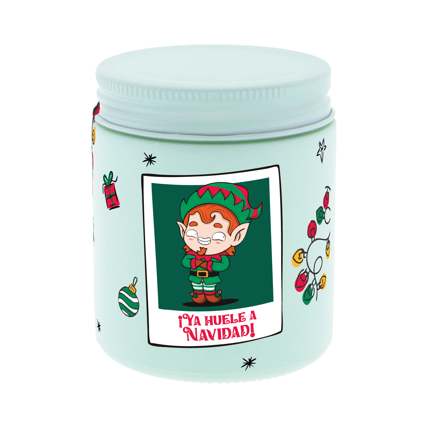 Vela aromática Manzana - ¡Ya huele a Navidad! - Mint