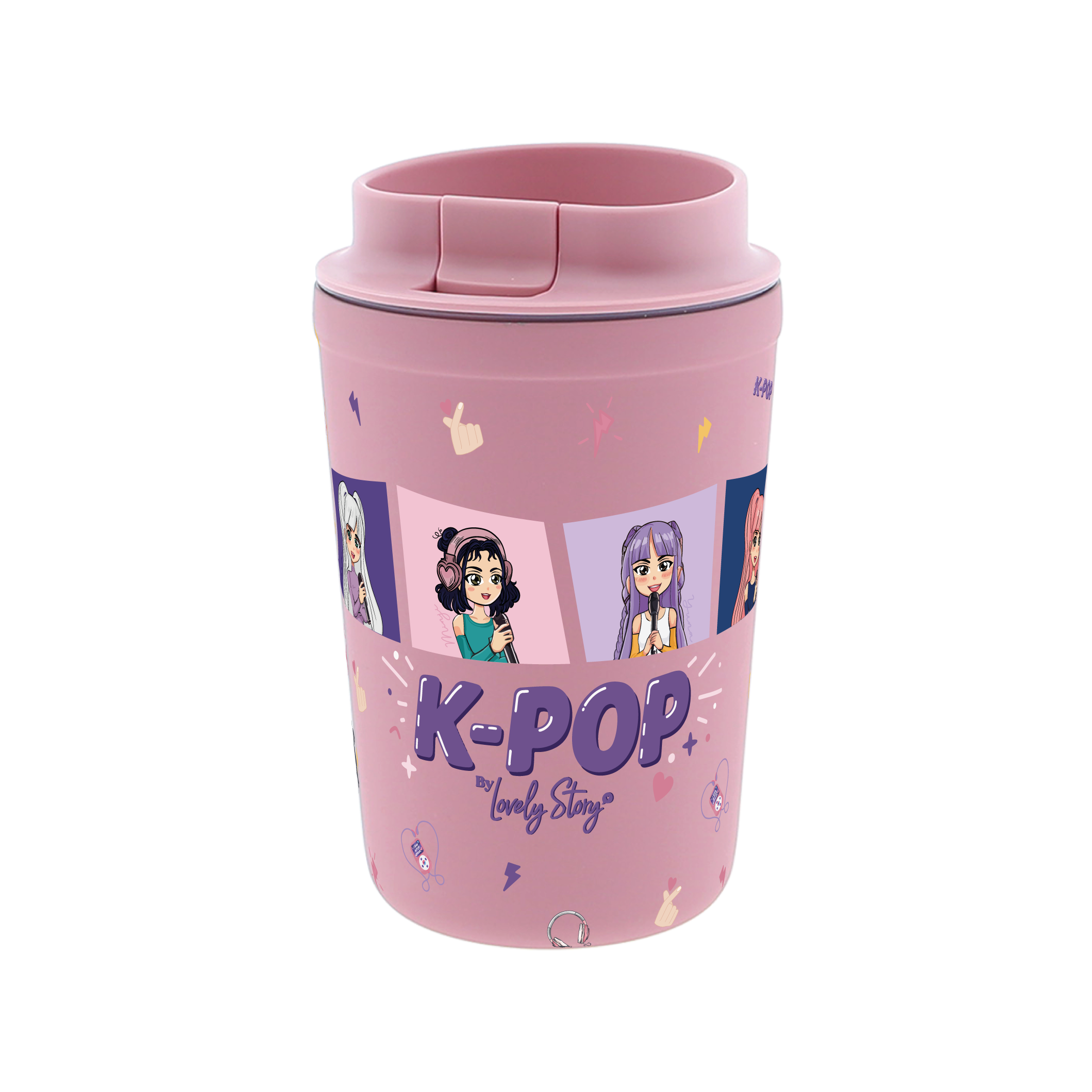 Vaso Térmico 350ml - K-Pop