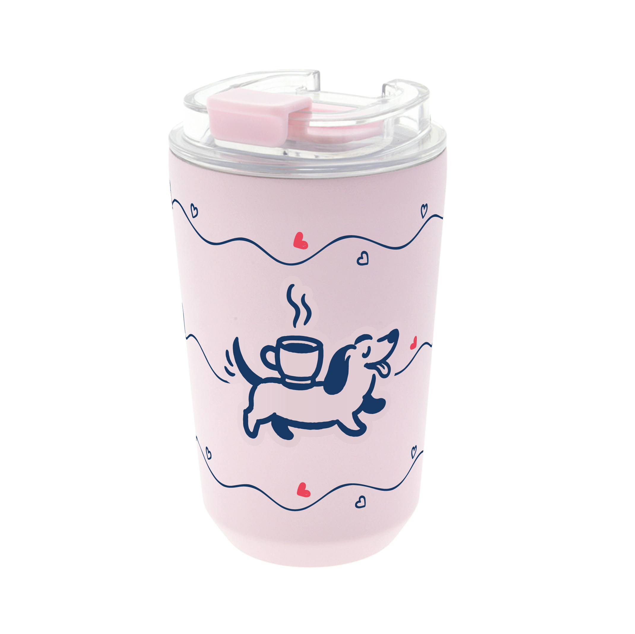 Vaso Térmico de Acero Inoxidable con Interior Cerámico - Velvet Paws
