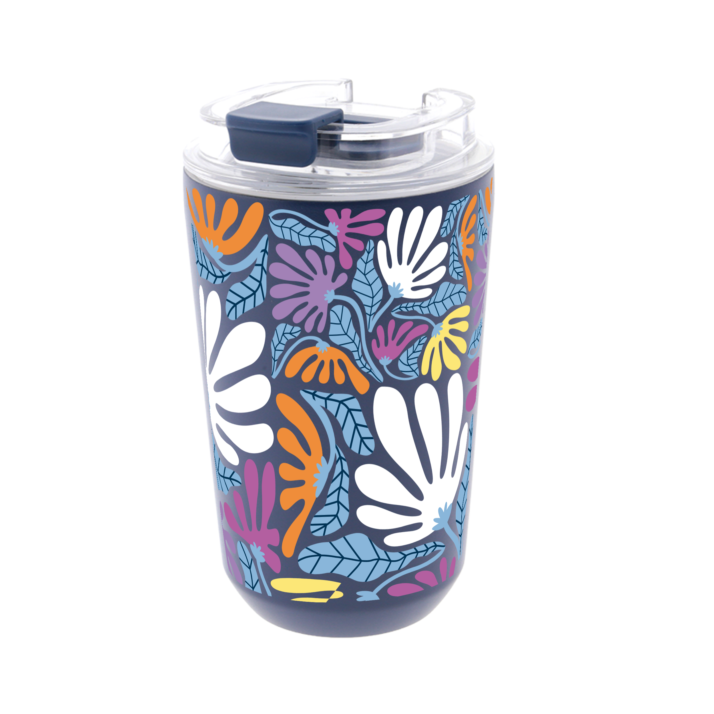 Vaso Térmico de Acero Inoxidable con Interior Cerámico - Tropic Bloom | Aurea
