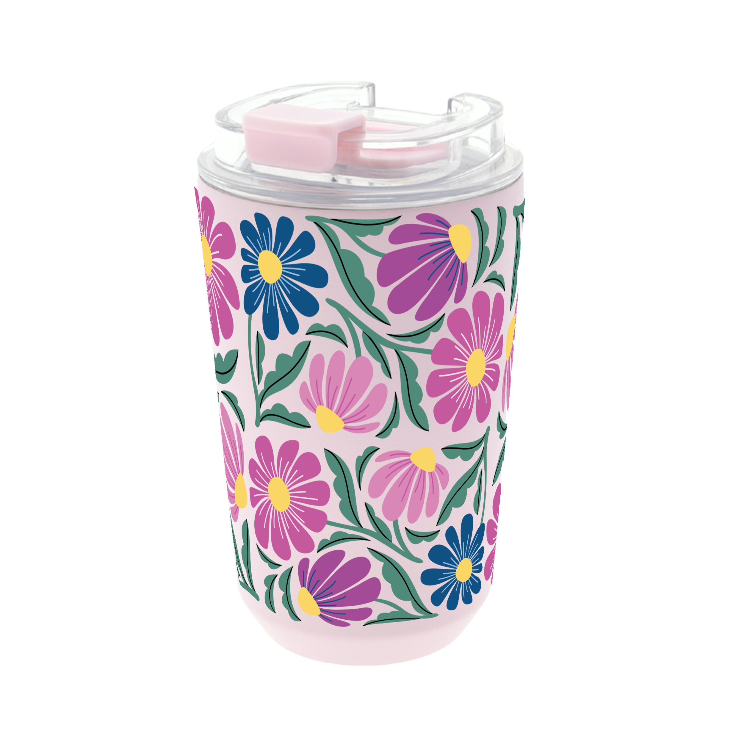 Vaso Térmico de Acero Inoxidable con Interior Cerámico - Tropic Bloom | Aurea