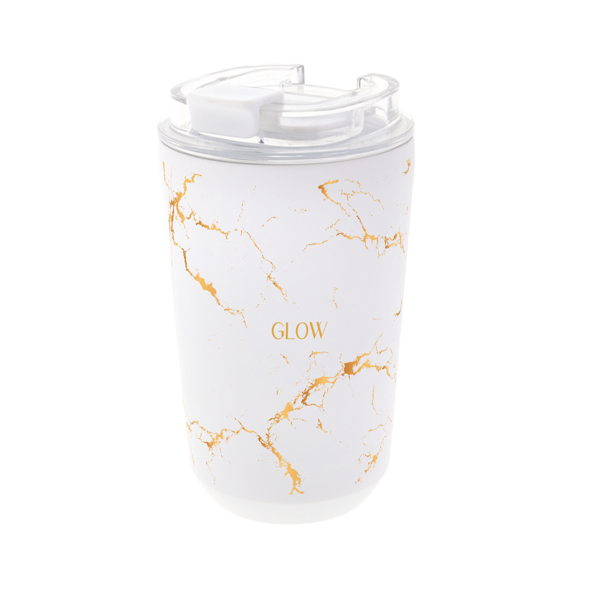 Vaso Térmico de Acero Inoxidable con Interior Cerámico - Pure Gold | Aurea