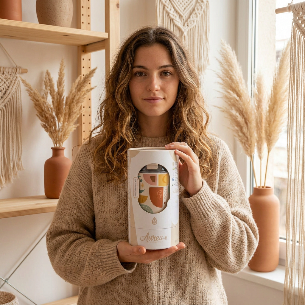 Vaso Térmico de Acero Inoxidable con Interior Cerámico - Boho Soul | Aurea