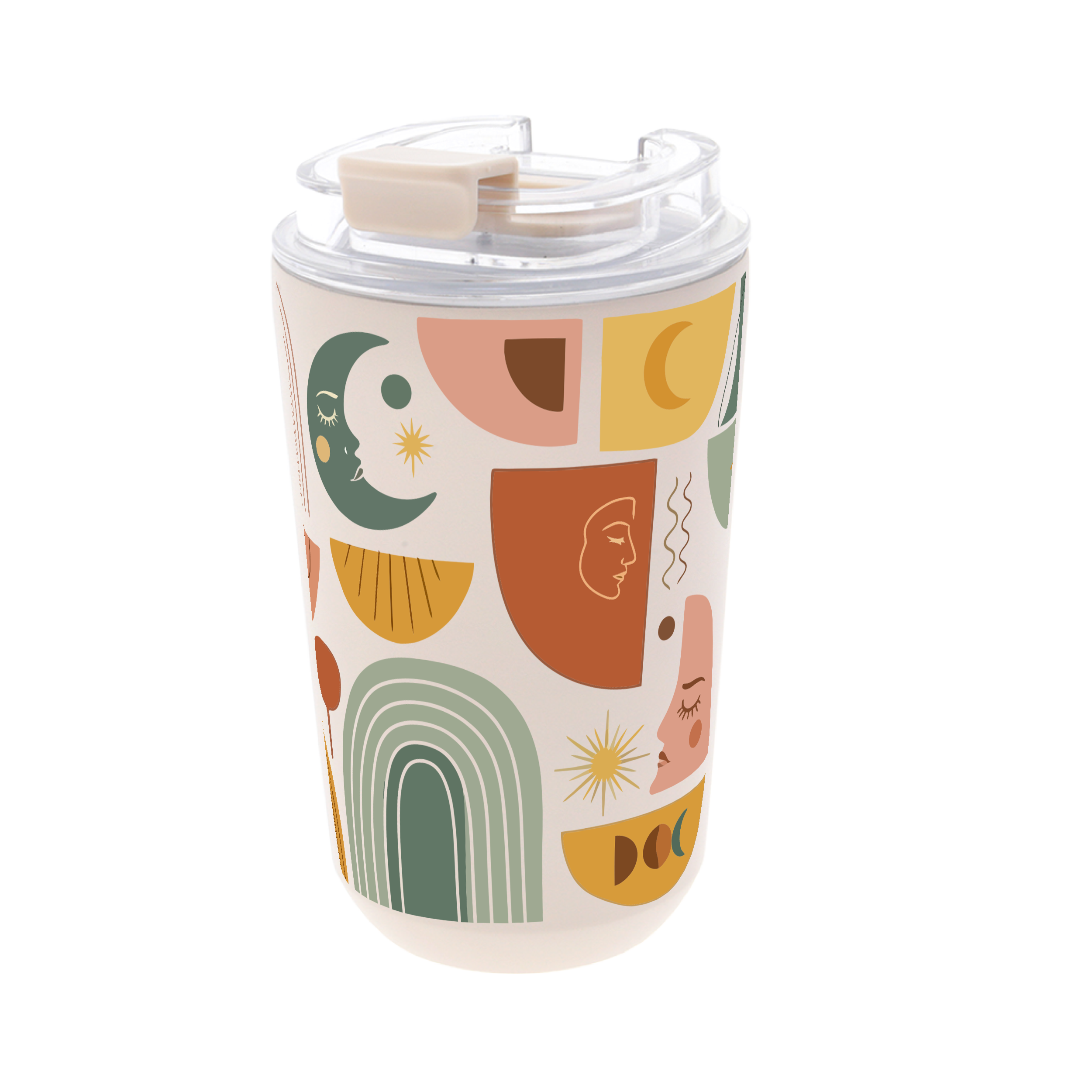 Vaso Térmico de Acero Inoxidable con Interior Cerámico - Boho Soul | Aurea
