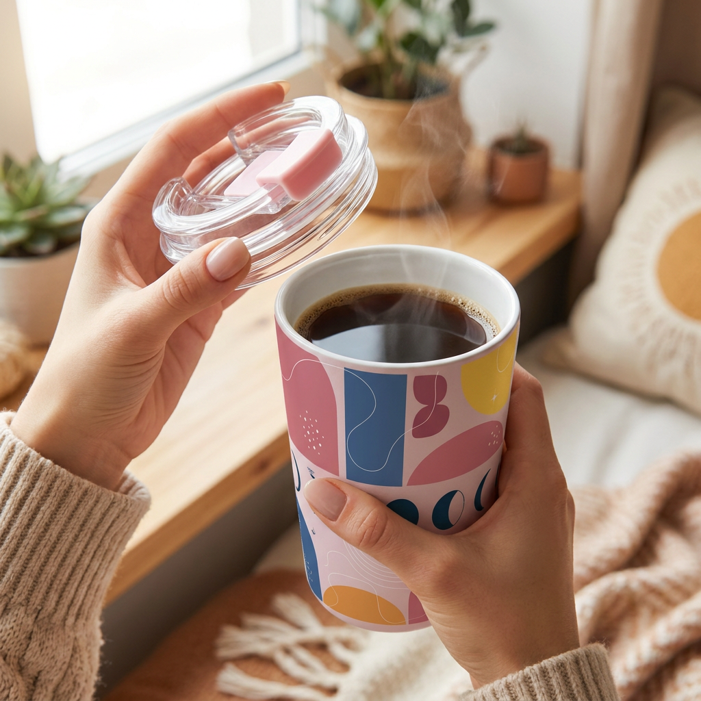 Vaso Térmico de Acero Inoxidable con Interior Cerámico - Boho Soul | Aurea