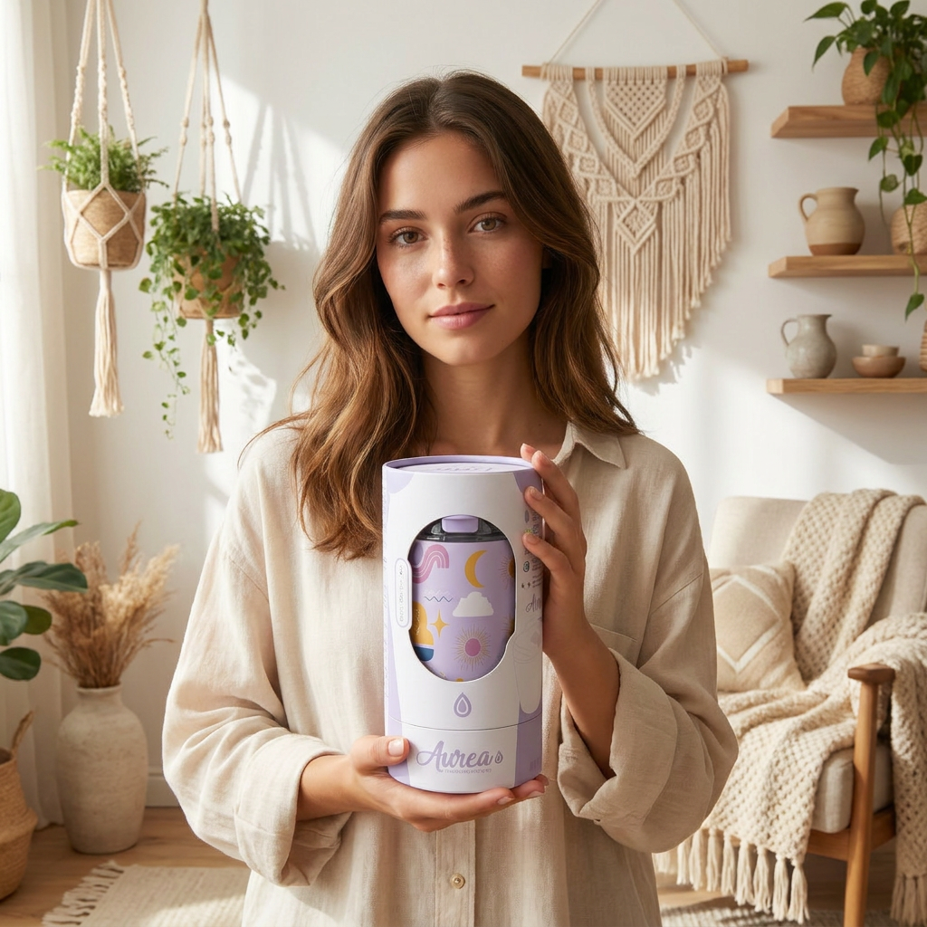 Vaso Térmico de Acero Inoxidable con Interior Cerámico - Boho Soul | Aurea