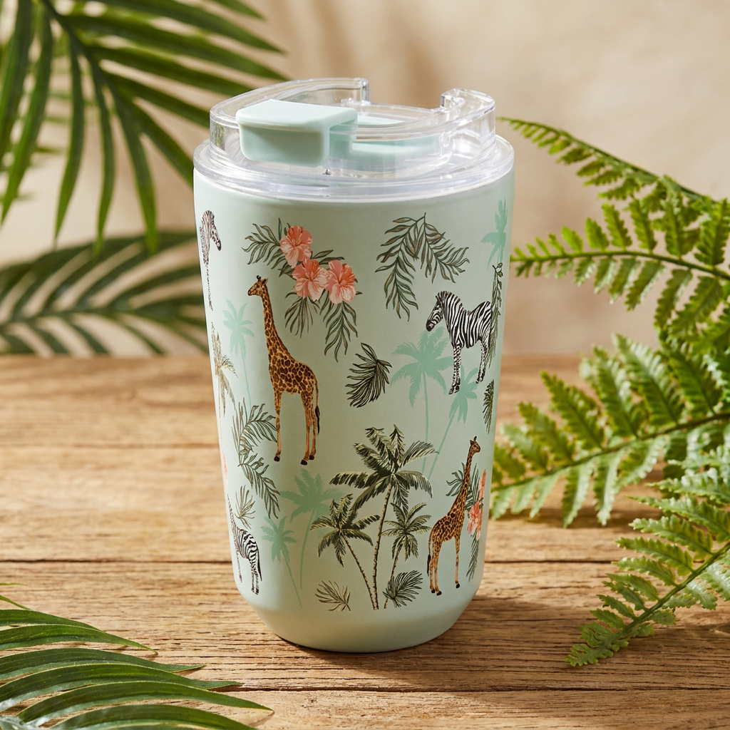 Vaso Térmico de Acero Inoxidable con Interior Cerámico - Savanna Life | Aurea