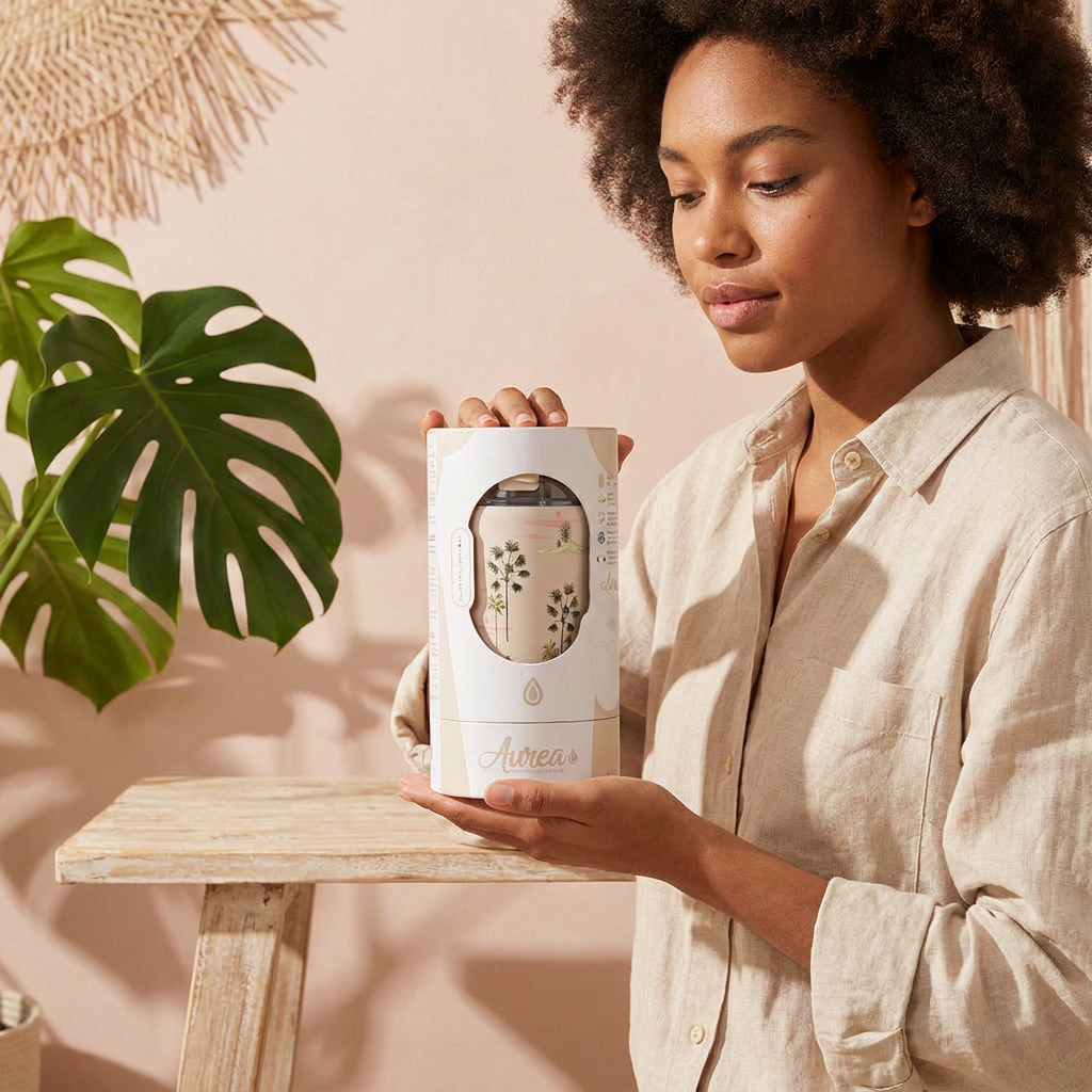 Vaso Térmico de Acero Inoxidable con Interior Cerámico - Savanna Life | Aurea