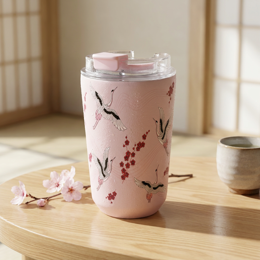 Vaso Térmico de Acero Inoxidable con Interior Cerámico - Tokyo Sky | Aurea