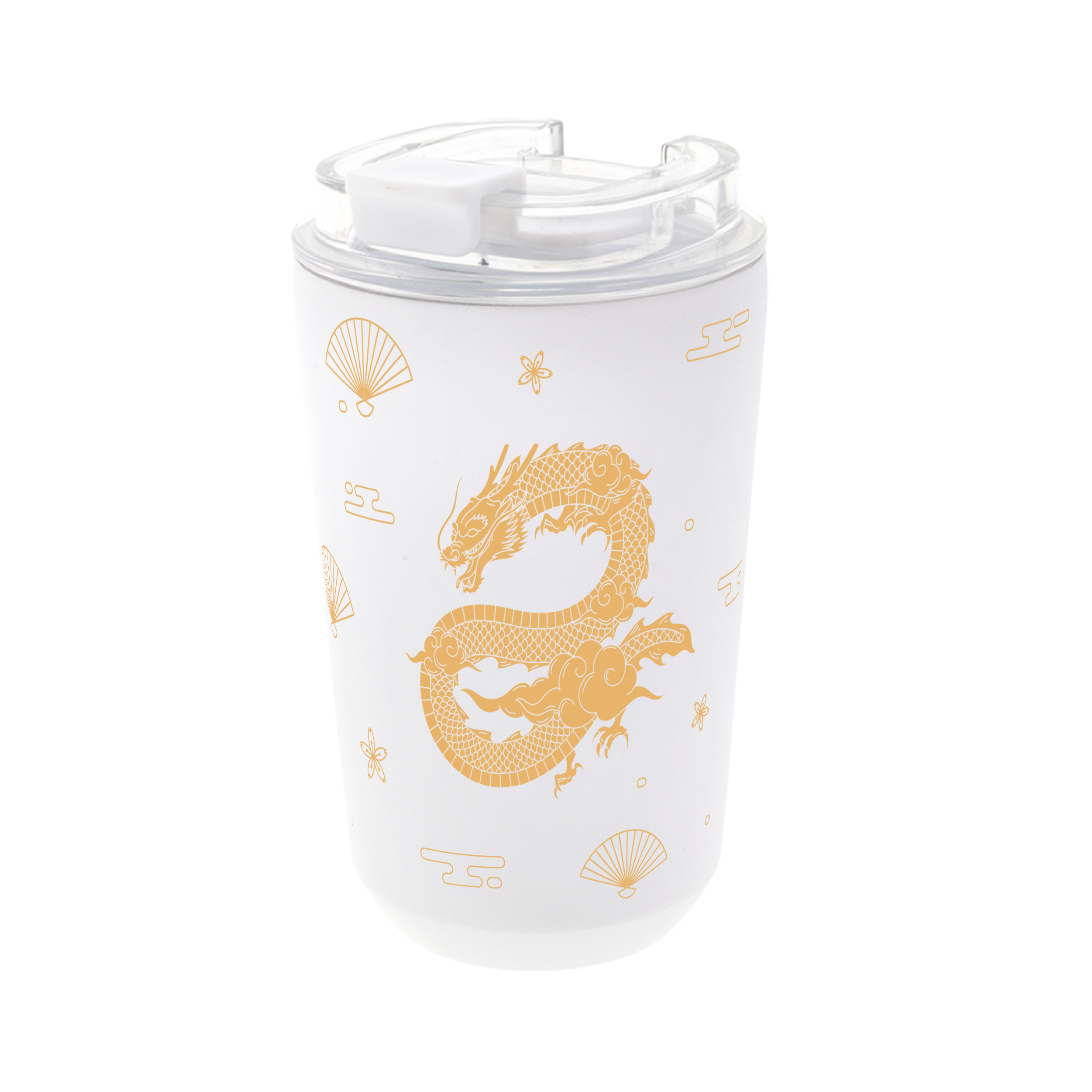 Vaso Térmico de Acero Inoxidable con Interior Cerámico - Dragon Spirit | Aurea