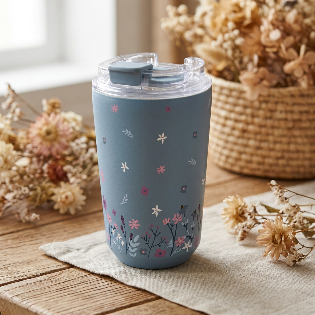 Vaso Térmico de Acero Inoxidable con Interior Cerámico - Sweet Breeze | Aurea