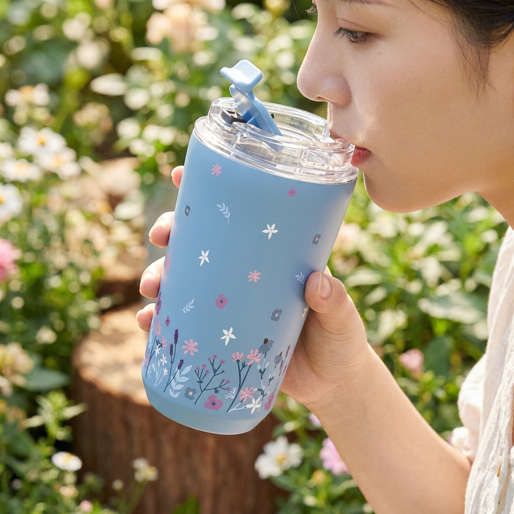 Vaso Térmico de Acero Inoxidable con Interior Cerámico - Sweet Breeze | Aurea