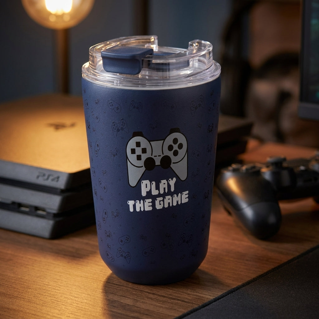 Vaso Térmico de Acero Inoxidable con Interior Cerámico - Pixel Gaming | Aurea