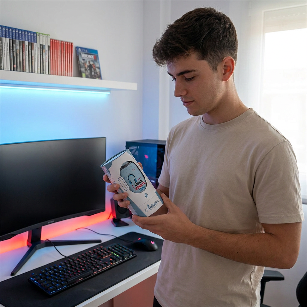 Vaso Térmico de Acero Inoxidable con Interior Cerámico - Pixel Gaming | Aurea