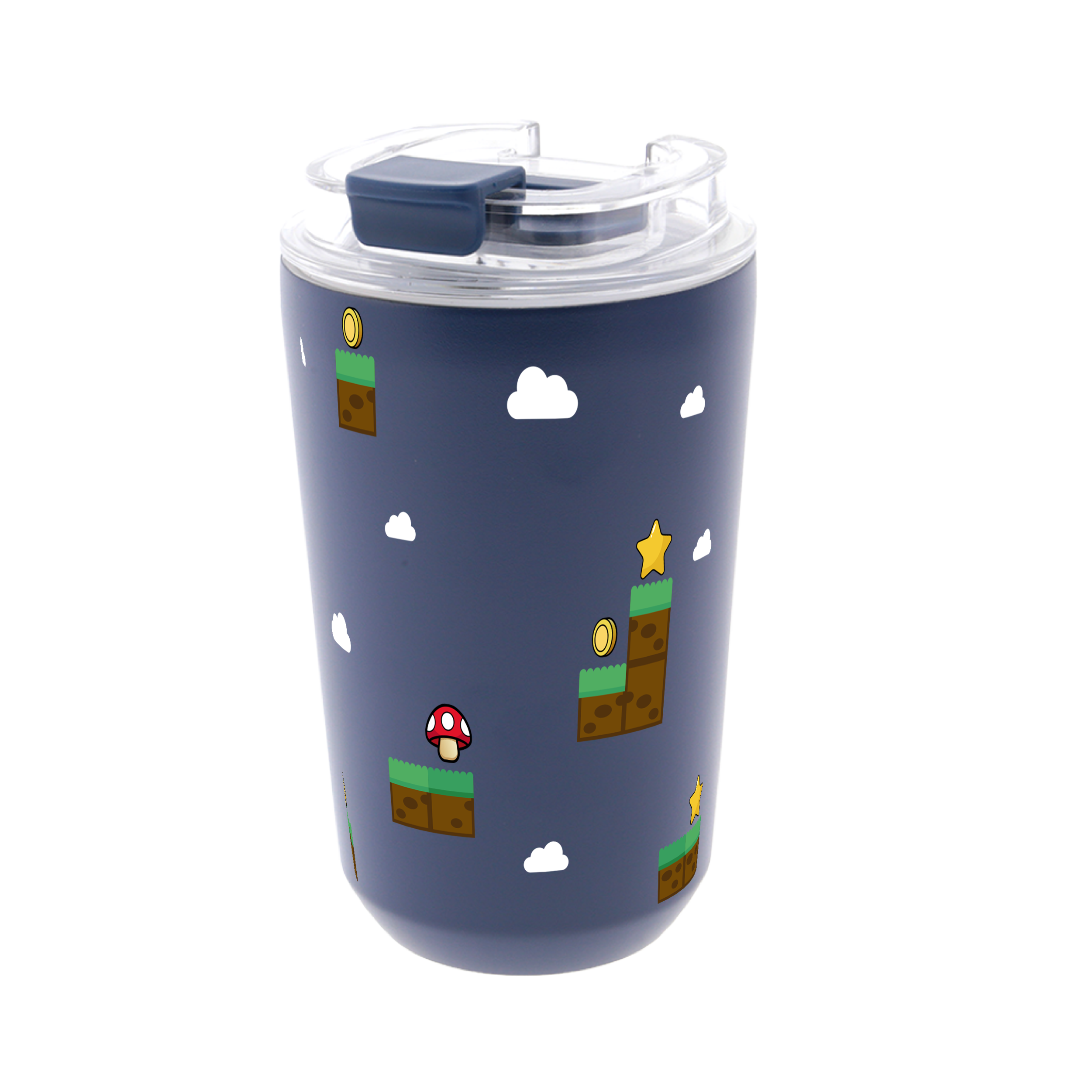 Vaso Térmico de Acero Inoxidable con Interior Cerámico - Level Boss | Aurea