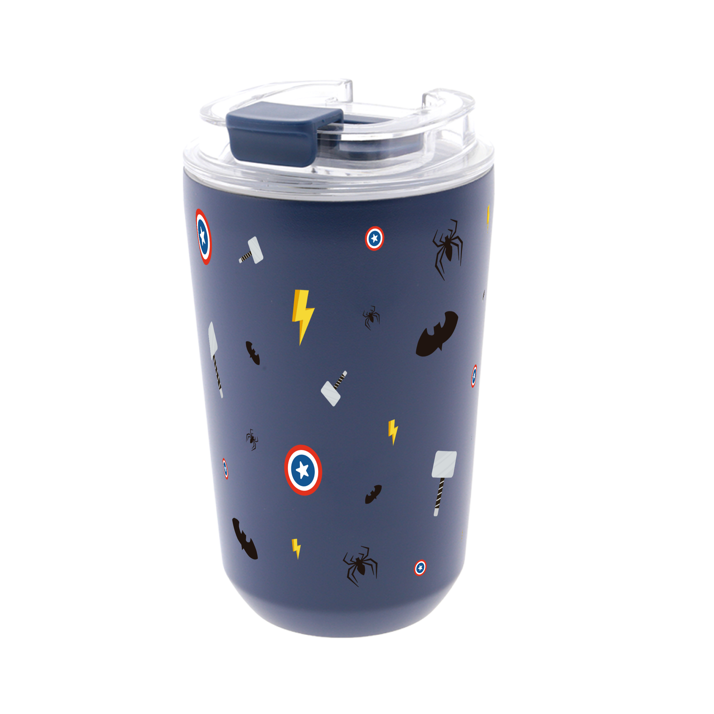 Vaso Térmico de Acero Inoxidable con Interior Cerámico - Hero Squad | Aurea