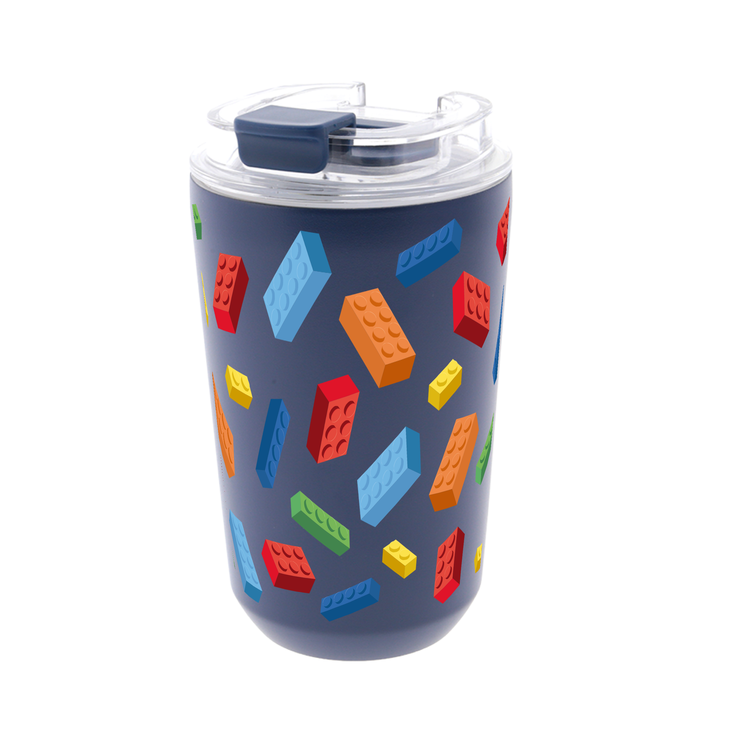 Vaso Térmico de Acero Inoxidable con Interior Cerámico - Block Build | Aurea