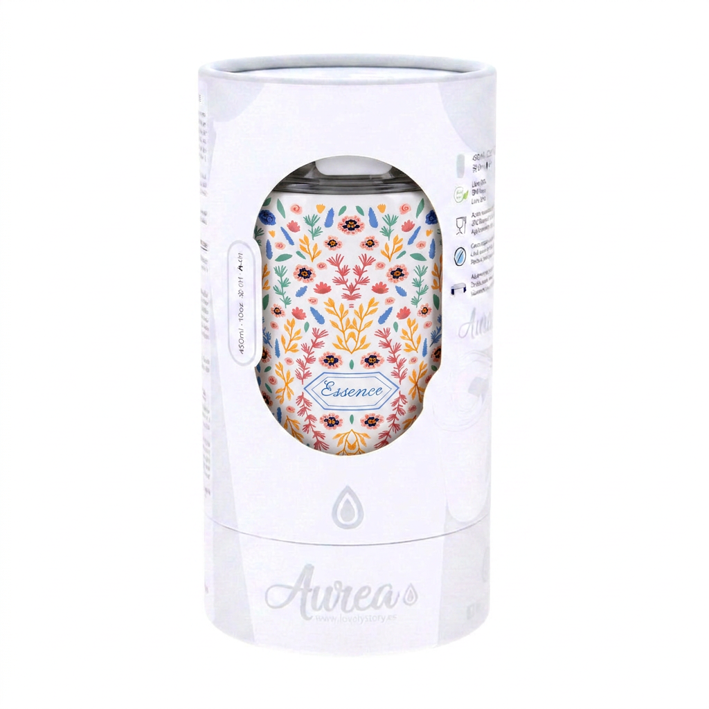 Vaso Térmico de Acero Inoxidable con Interior Cerámico - Floral Essence | Aurea