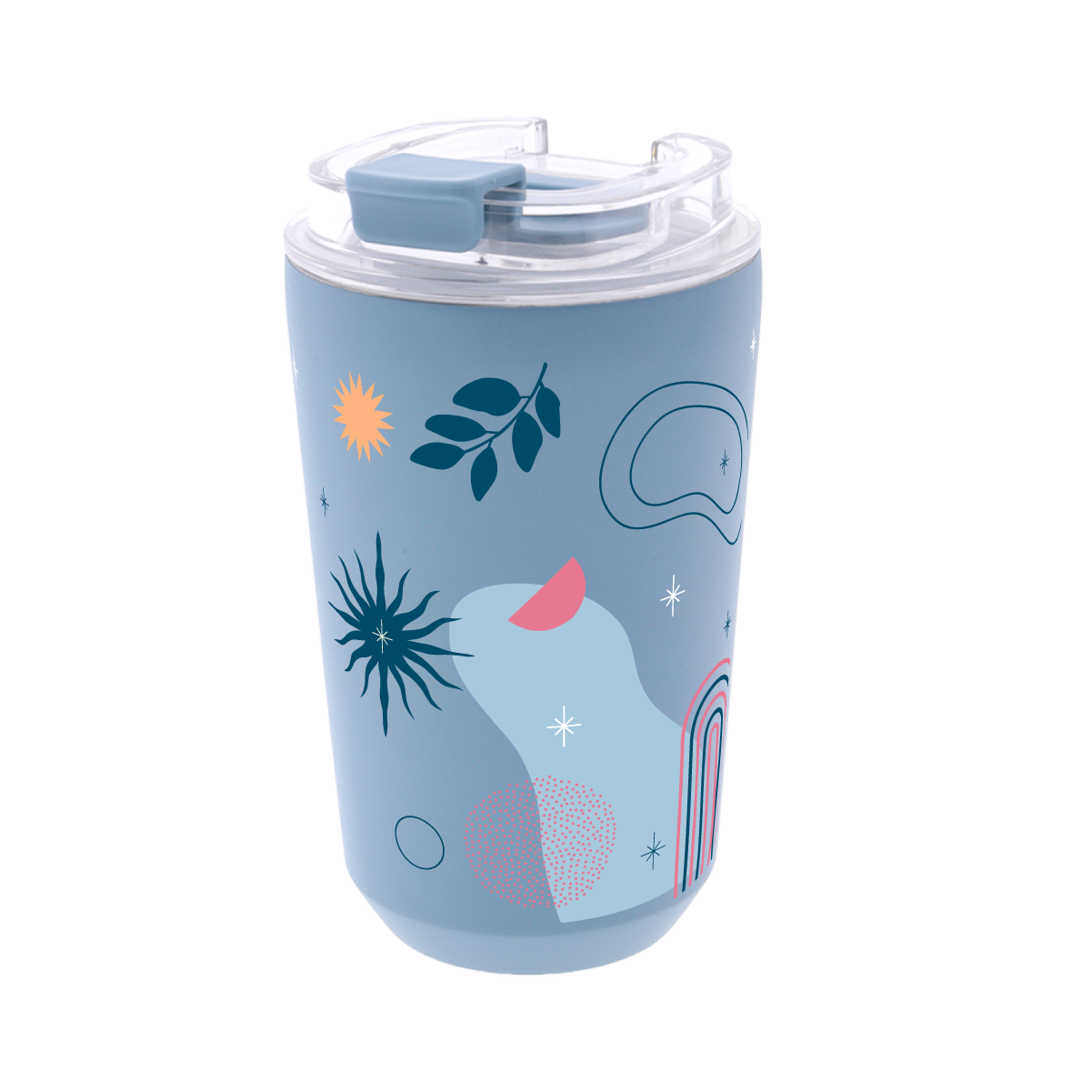Vaso Térmico de Acero Inoxidable con Interior Cerámico - Color Flow | Aurea