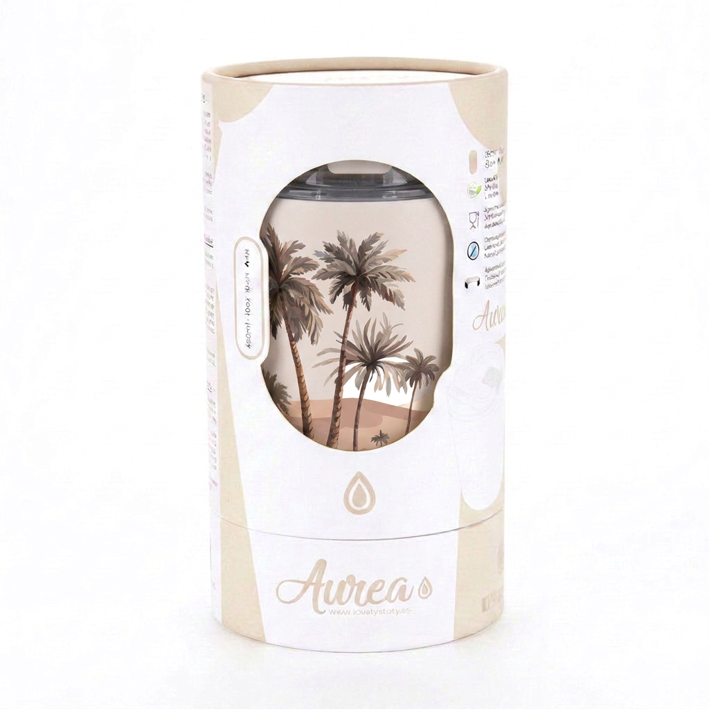 Vaso Térmico de Acero Inoxidable con Interior Cerámico - Travel Dreams | Aurea