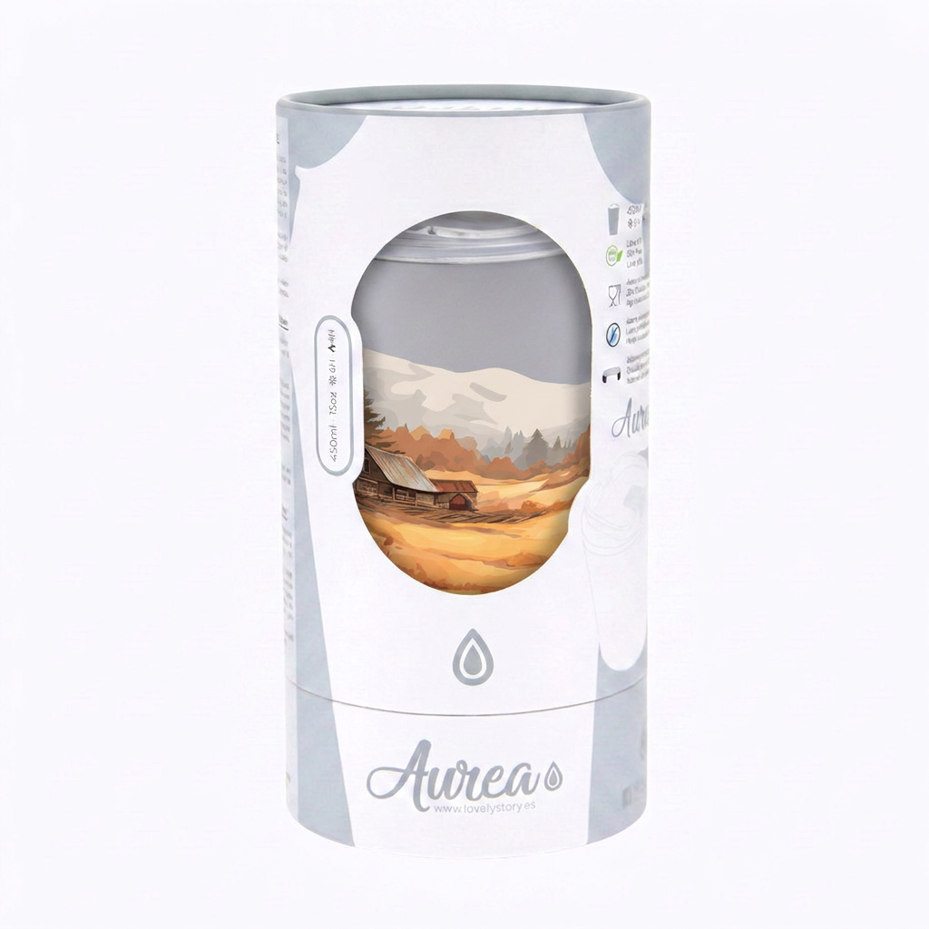 Vaso Térmico de Acero Inoxidable con Interior Cerámico - Travel Dreams | Aurea