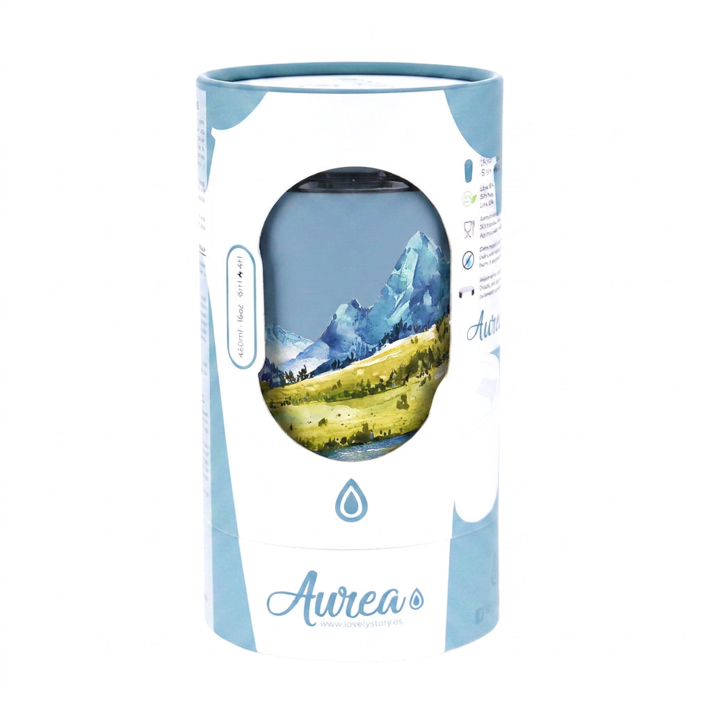 Vaso Térmico de Acero Inoxidable con Interior Cerámico - Travel Dreams | Aurea