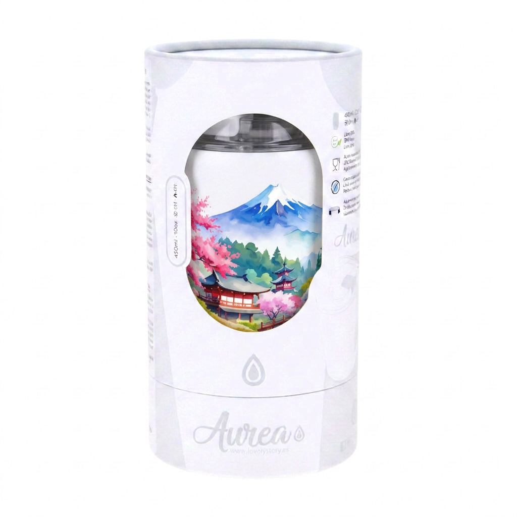Vaso Térmico de Acero Inoxidable con Interior Cerámico - Travel Dreams | Aurea