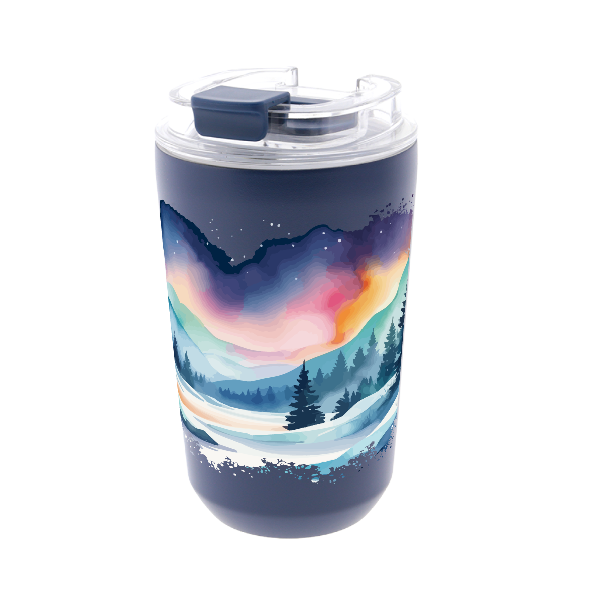 Vaso Térmico de Acero Inoxidable con Interior Cerámico - Travel Dreams | Aurea