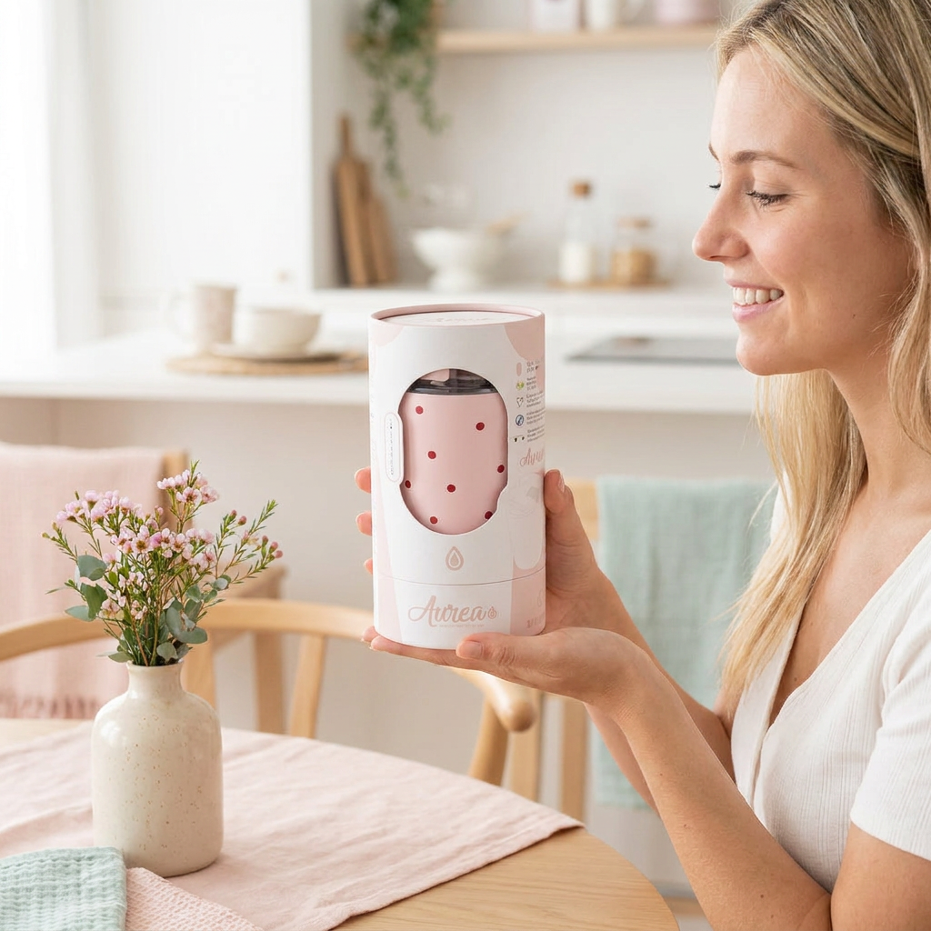 Vaso Térmico de Acero Inoxidable con Interior Cerámico - Petite Dots | Aurea
