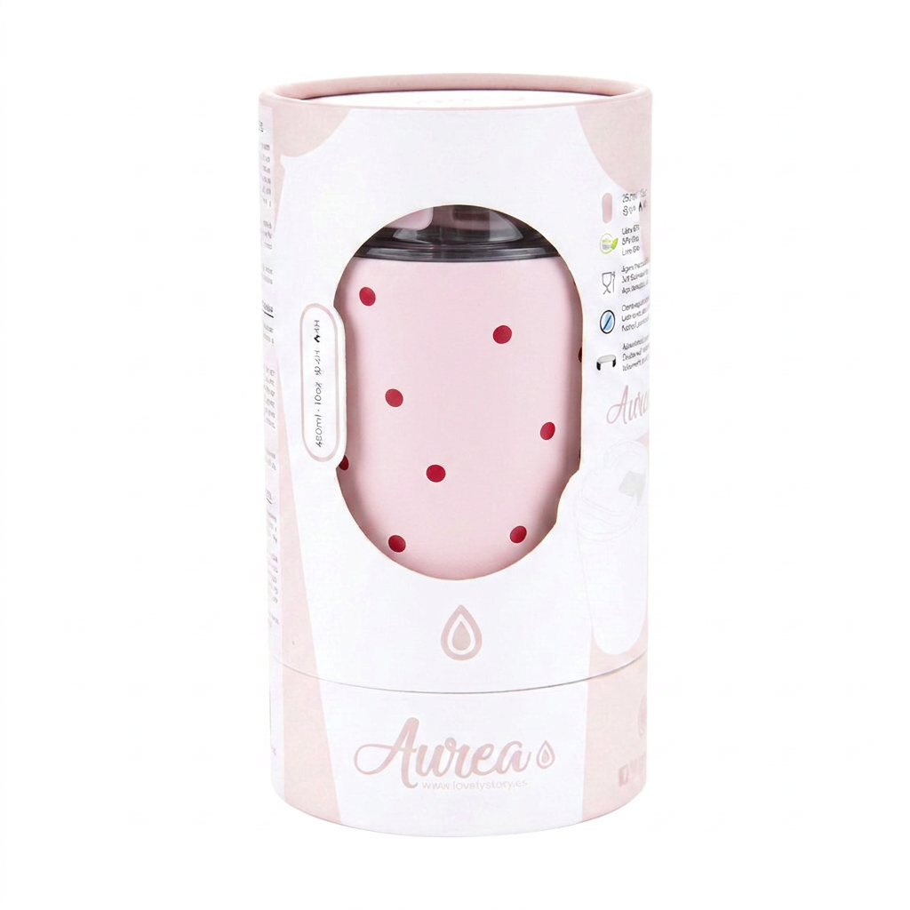 Vaso Térmico de Acero Inoxidable con Interior Cerámico - Petite Dots | Aurea