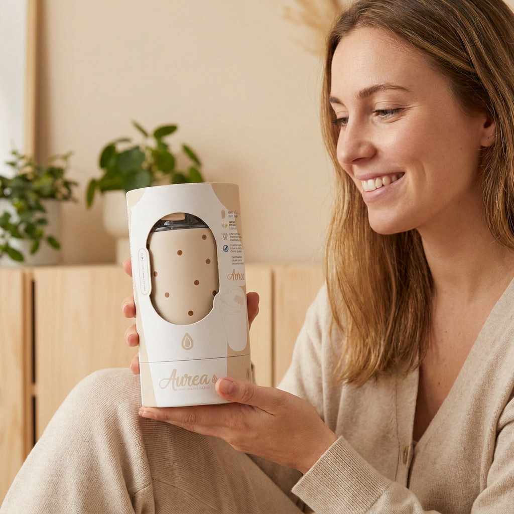 Vaso Térmico de Acero Inoxidable con Interior Cerámico - Petite Dots | Aurea