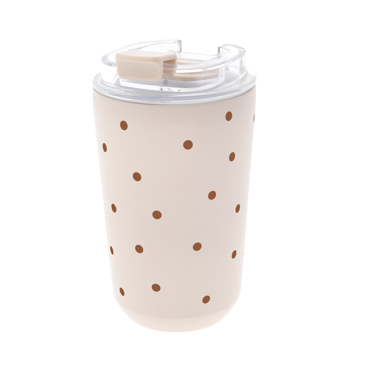 Vaso Térmico de Acero Inoxidable con Interior Cerámico - Petite Dots | Aurea