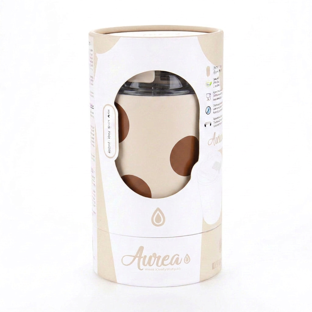 Vaso Térmico de Acero Inoxidable con Interior Cerámico - Bold Dots | Aurea