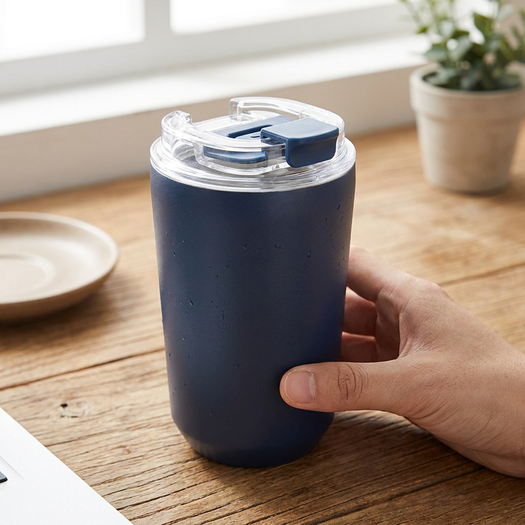 Vaso Térmico de Acero Inoxidable con Interior Cerámico - Solid Color | Aurea