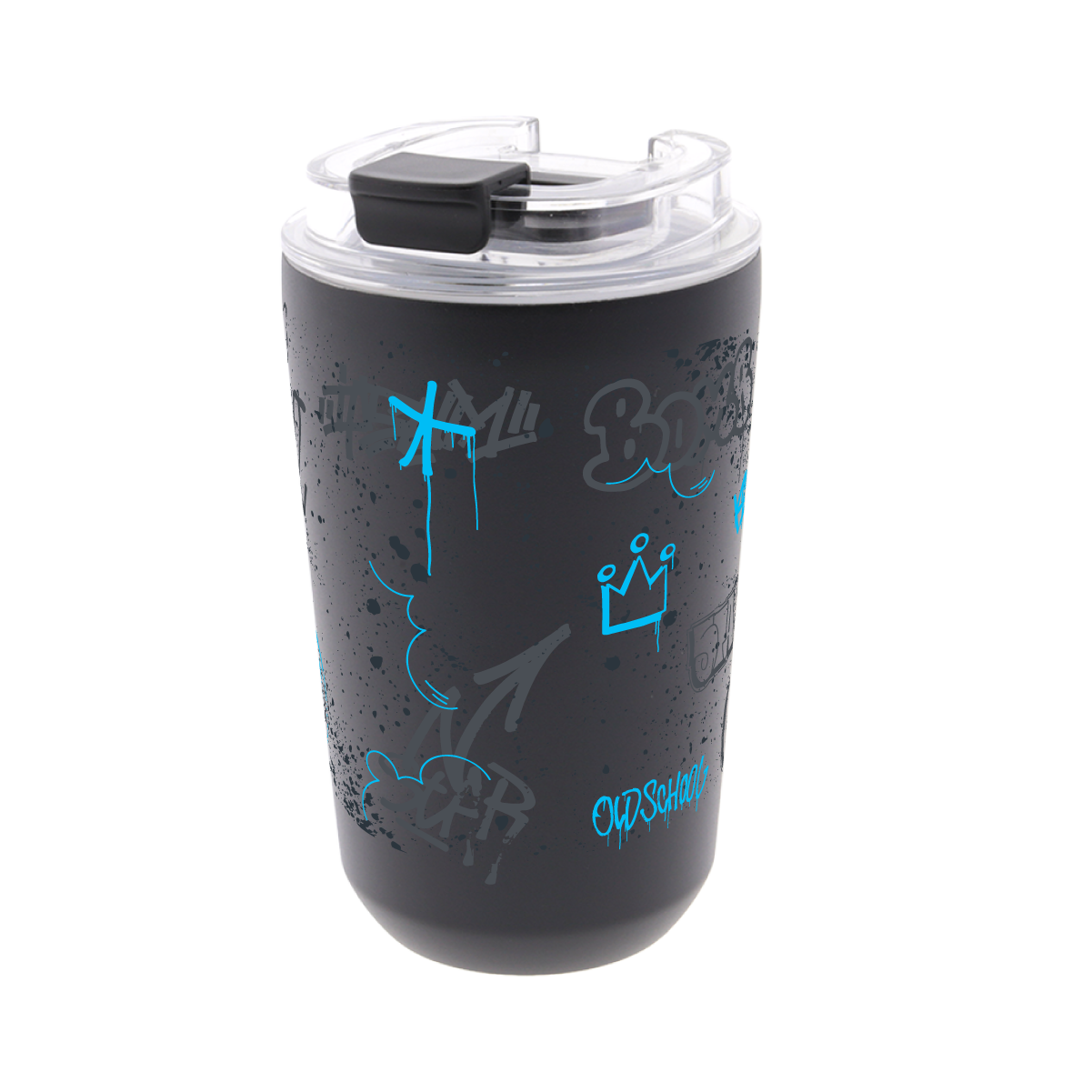 Vaso Térmico de Acero Inoxidable con Interior Cerámico - Urban Graffiti | Aurea