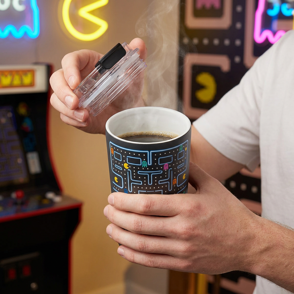 Vaso Térmico de Acero Inoxidable con Interior Cerámico - Pixel Run | Aurea