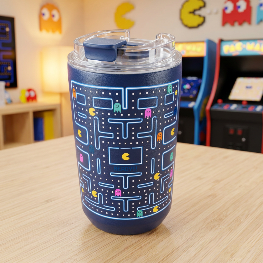 Vaso Térmico de Acero Inoxidable con Interior Cerámico - Pixel Run | Aurea