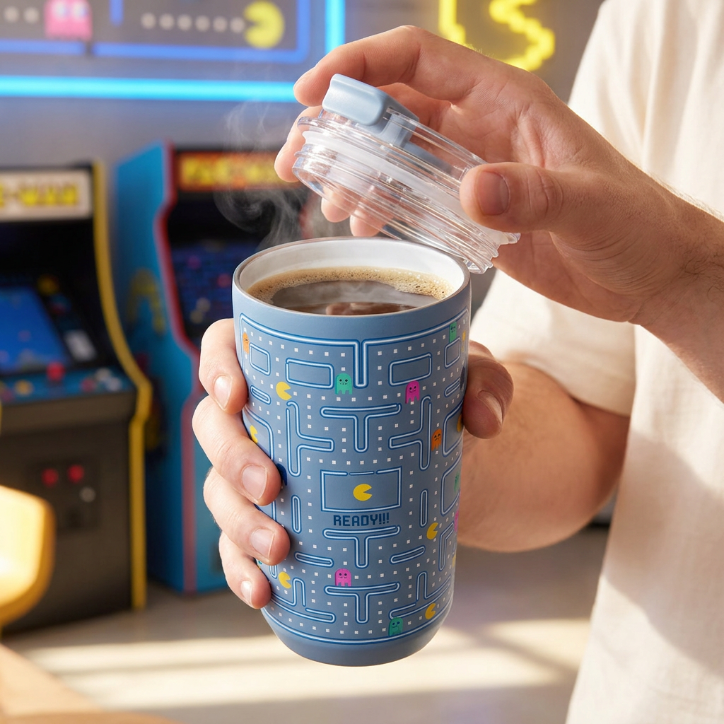Vaso Térmico de Acero Inoxidable con Interior Cerámico - Pixel Run | Aurea