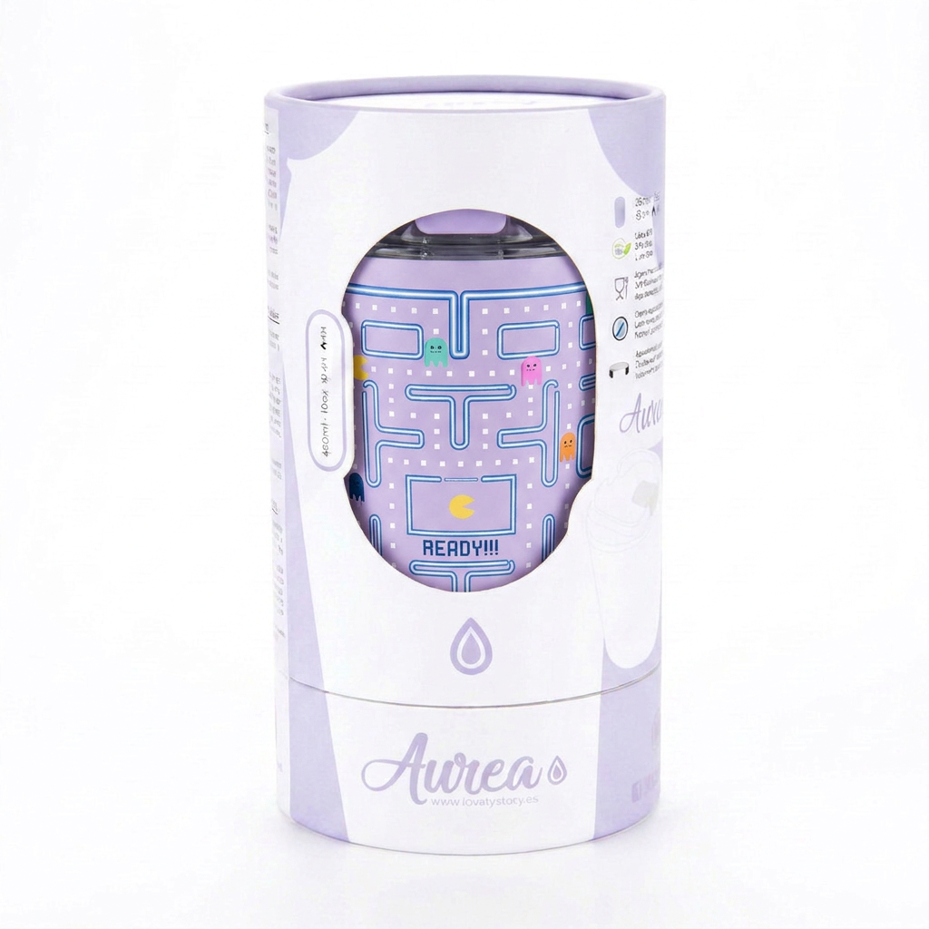 Vaso Térmico de Acero Inoxidable con Interior Cerámico - Pixel Run | Aurea