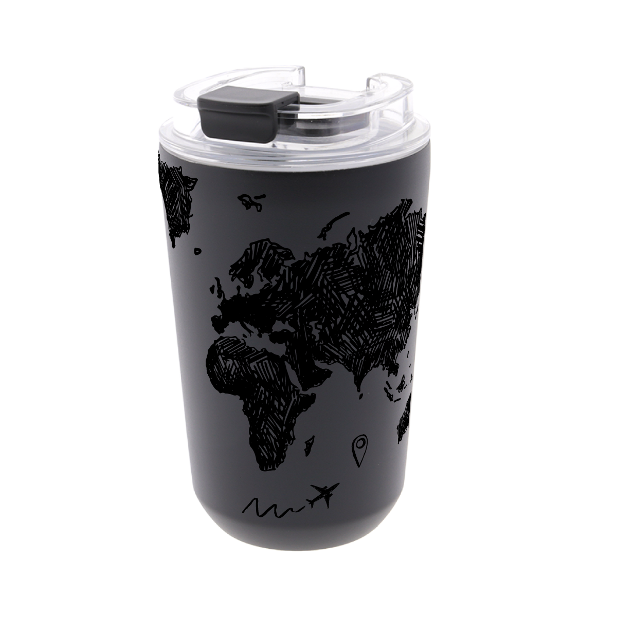 Vaso Térmico de Acero Inoxidable con Interior Cerámico - Sketch Maps | Aurea