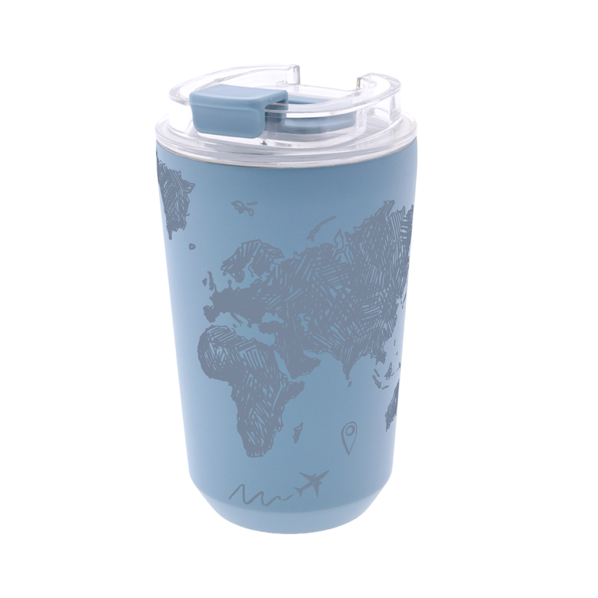 Vaso Térmico de Acero Inoxidable con Interior Cerámico - Sketch Maps | Aurea